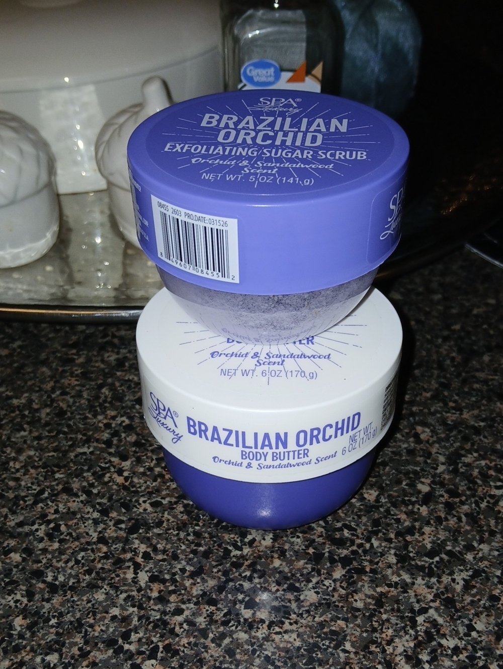 2 #BrazilianOrchid #Exfoliating #Sugar #Scrub & #BodyButter - Purple